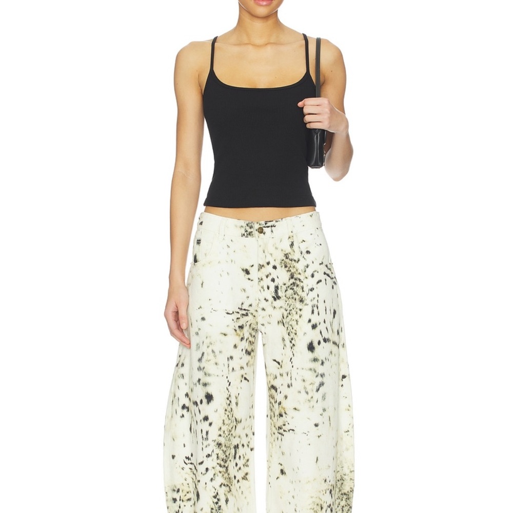 Lioness Horseshoe Jeans in Snow Leopard